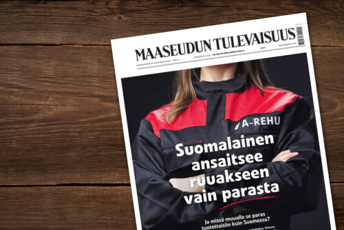 Maaseudun Tulevaisuus on kolmipäiväinen sanomalehti, joka tavoittaa yli puoli miljoonaa suomalaista. Tutustu tarjouksiimme ja tilaa MT tänään!